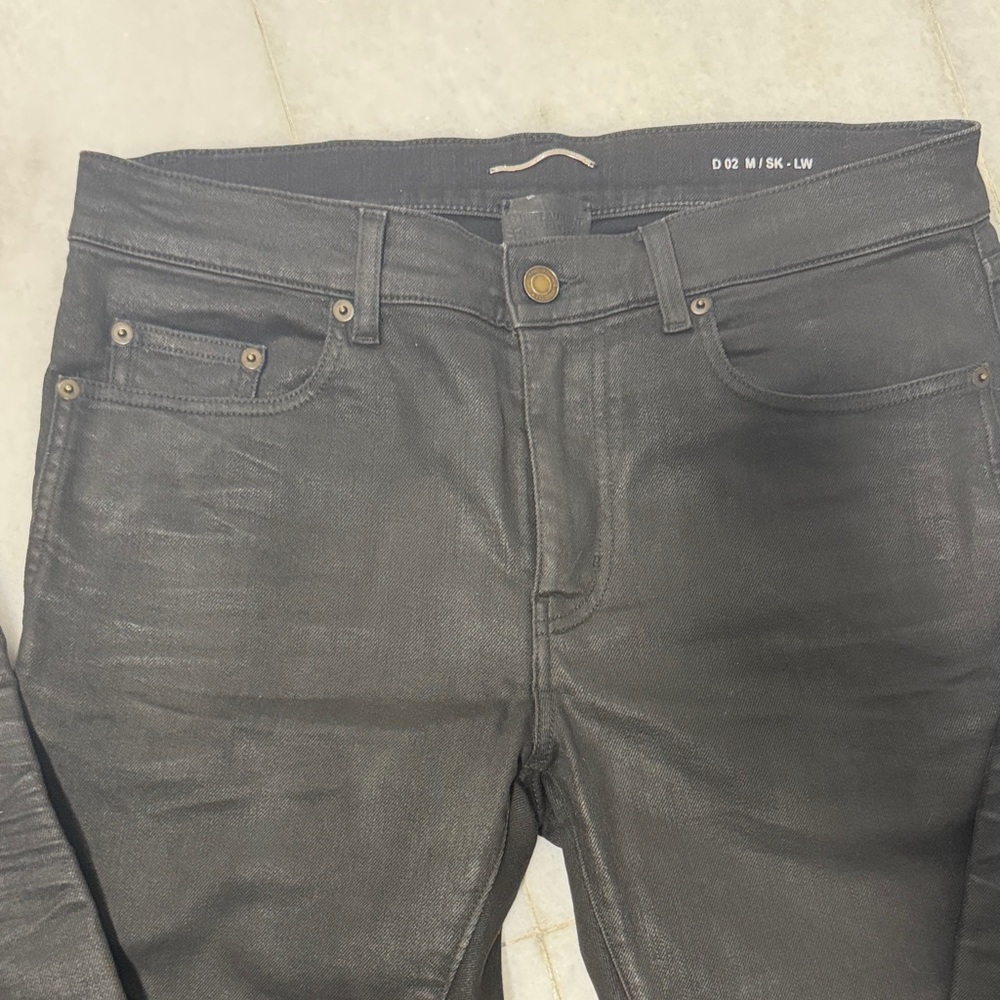 Saint Laurent Black Skinny Men's Jeans
